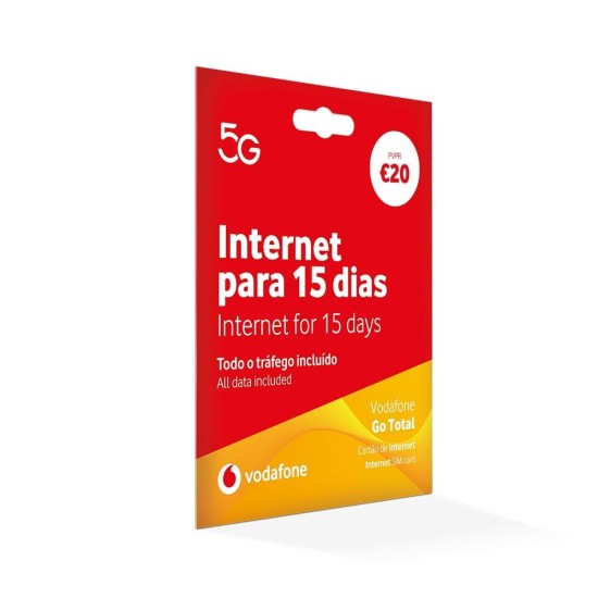 VODAFONE GO TOTAL 5G UNLIMITED INTERNET SIM CARD FOR 15 DAYS